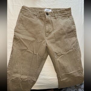 Mens Khaki Pants Size 28 x 30